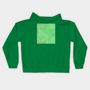 Four leaf clover pattern on texture Kids Hoodie